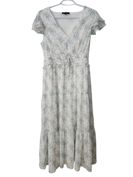 Lily Morgan Dresses & Skirts - Floral Cottagecore Coquette Boho Western Maxi Dress with Smocked Waist - M